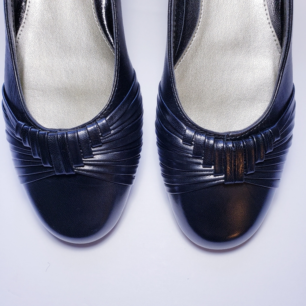 💟🤍Mark Lemp Classics>>>black slip-on *7.5N